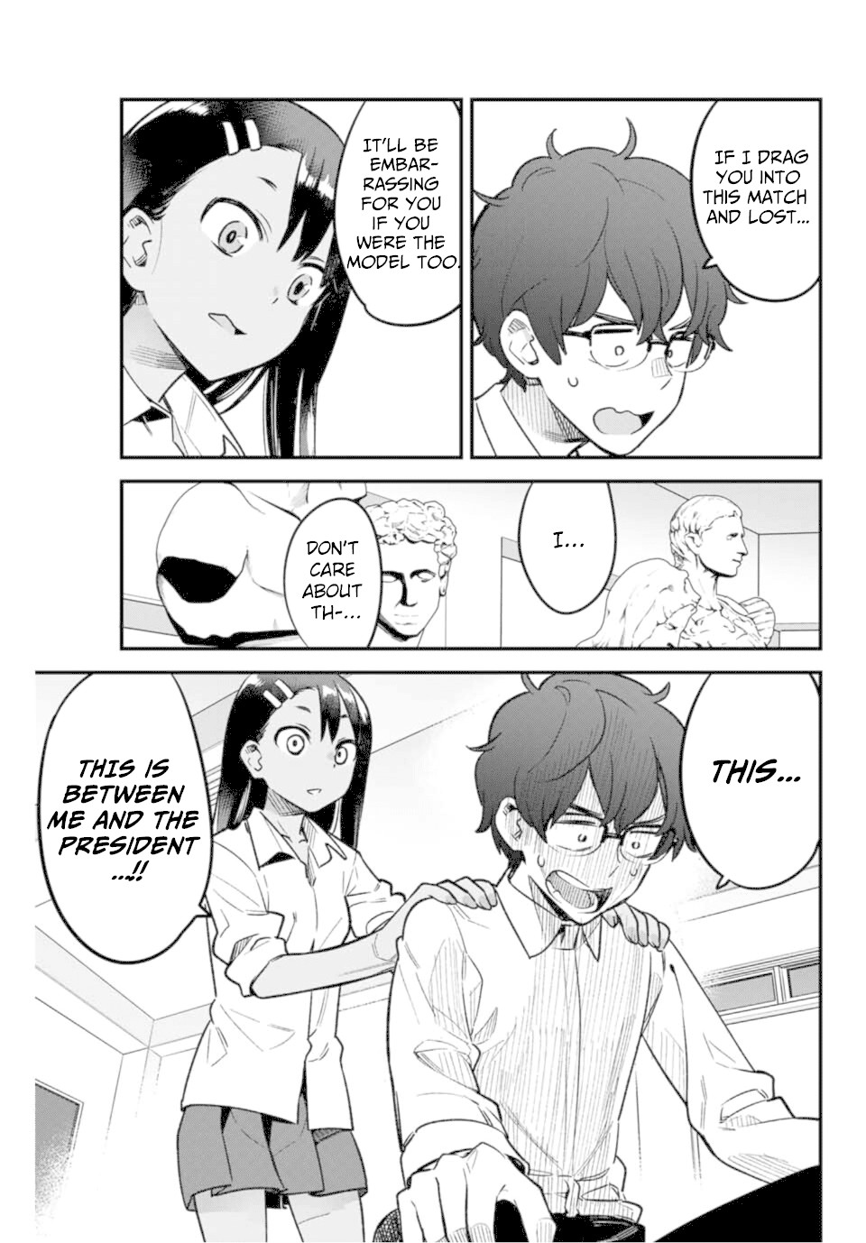 Please don't bully me, Nagatoro Chapter 40 page 7 - Chapter 40: You're just not honest, Senpai~♡