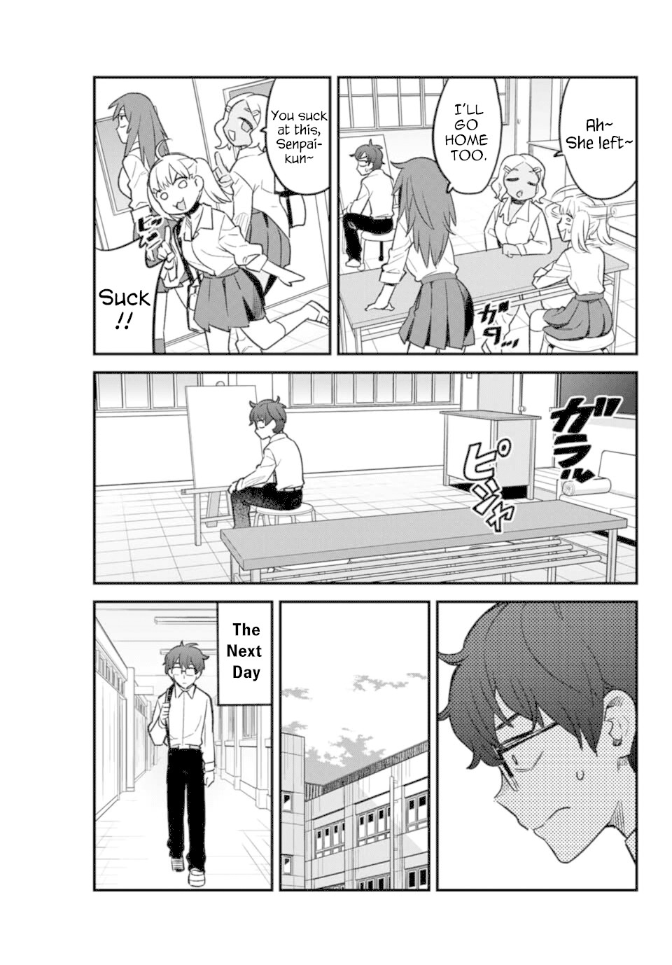 Please don't bully me, Nagatoro Chapter 40 page 9 - Chapter 40: You're just not honest, Senpai~♡