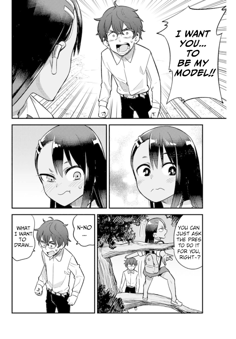 Please don't bully me, Nagatoro Chapter 41 page 12 - Chapter 41: Are you alright, Senpai~?