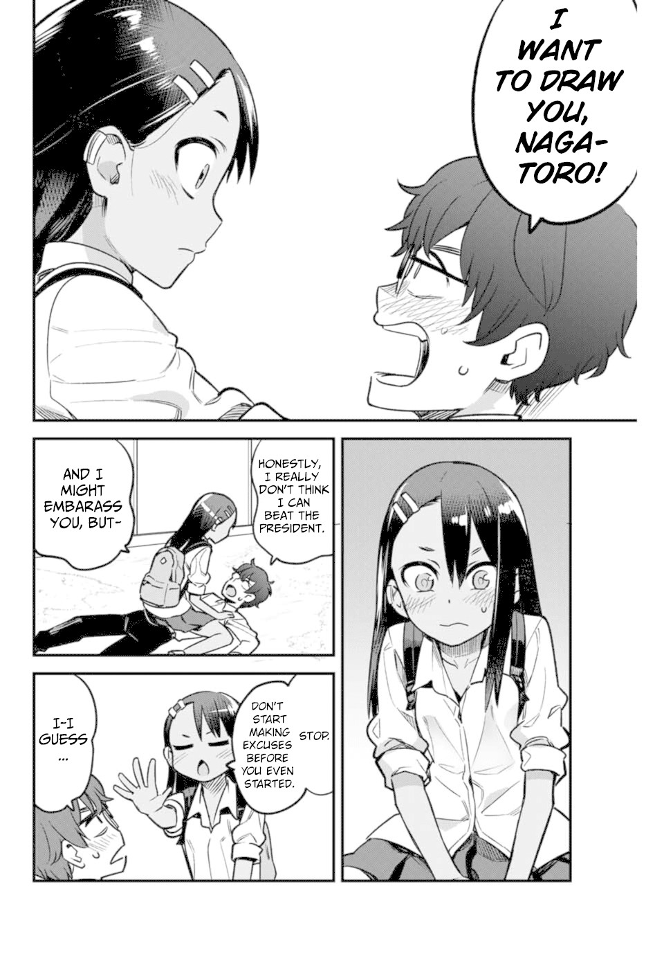 Please don't bully me, Nagatoro Chapter 41 page 16 - Chapter 41: Are you alright, Senpai~?