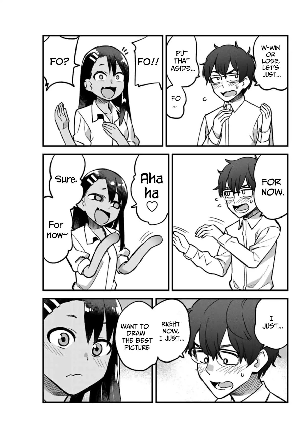 Please don't bully me, Nagatoro Chapter 42 page 11 - Chapter 42: You're underestimating this match aren't you, Senpai?