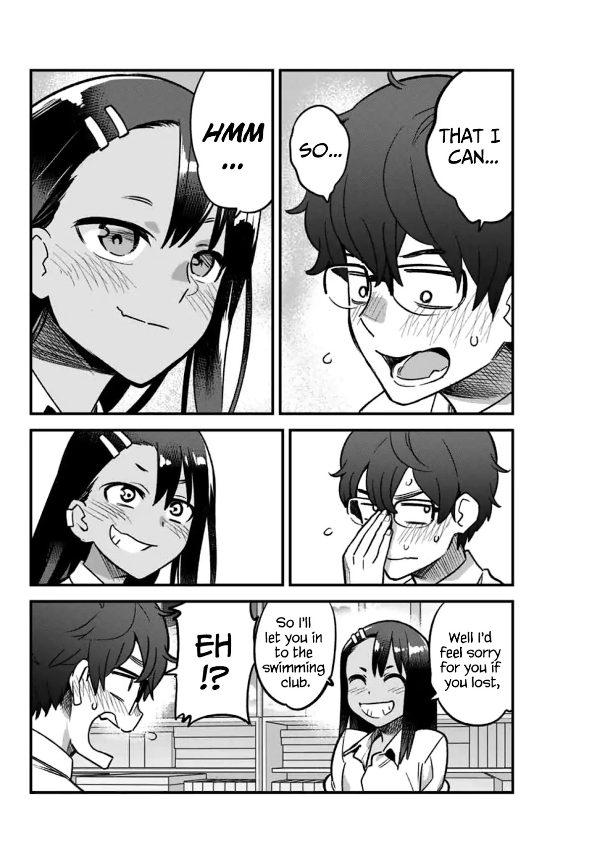 Please don't bully me, Nagatoro Chapter 42 page 12 - Chapter 42: You're underestimating this match aren't you, Senpai?