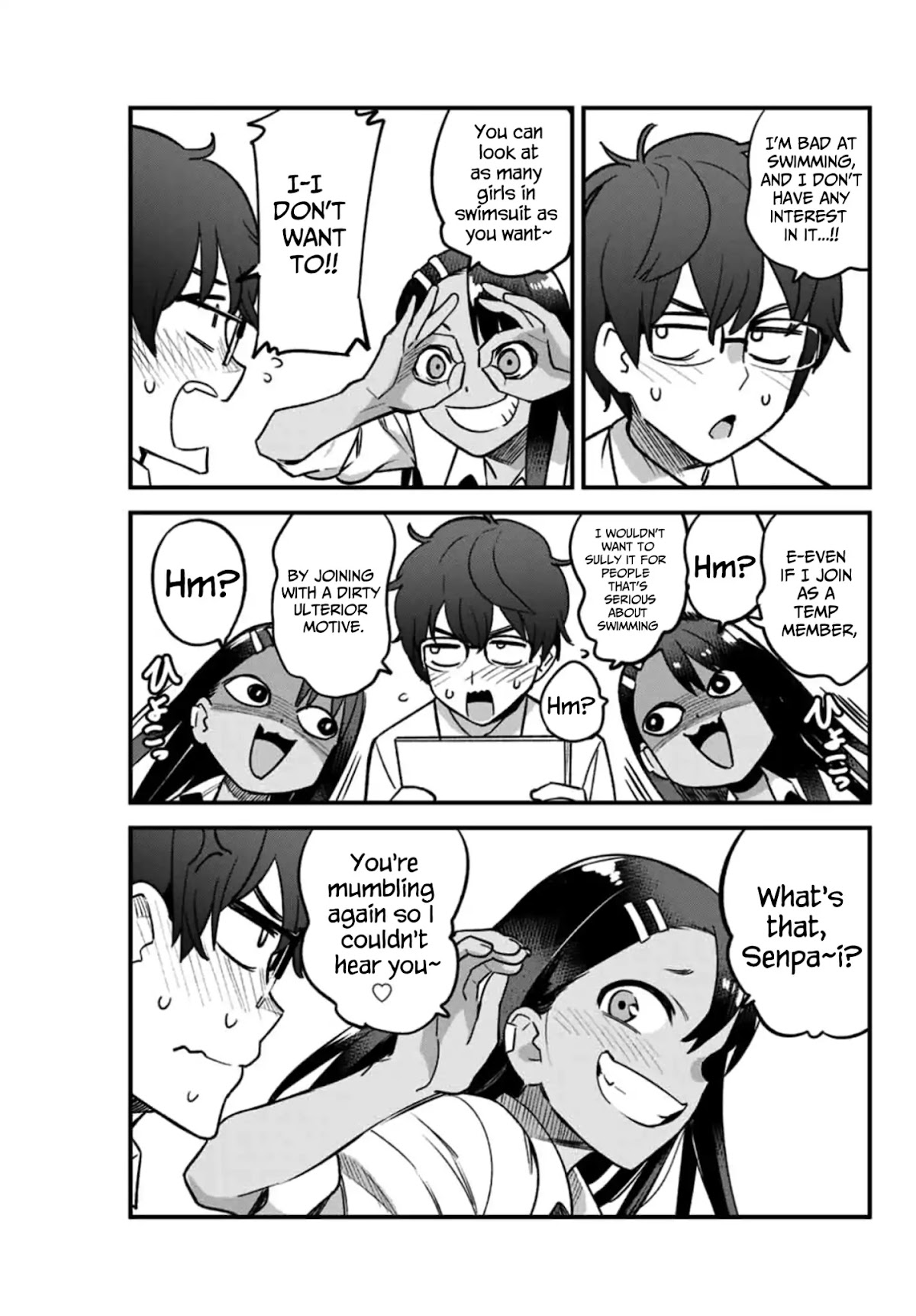 Please don't bully me, Nagatoro Chapter 42 page 13 - Chapter 42: You're underestimating this match aren't you, Senpai?