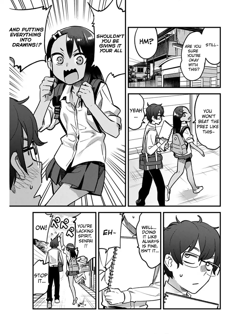 Please don't bully me, Nagatoro Chapter 42 page 3 - Chapter 42: You're underestimating this match aren't you, Senpai?