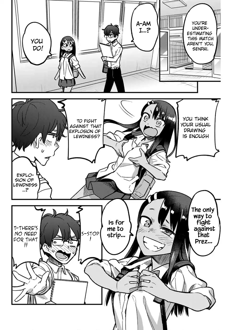Please don't bully me, Nagatoro Chapter 42 page 4 - Chapter 42: You're underestimating this match aren't you, Senpai?