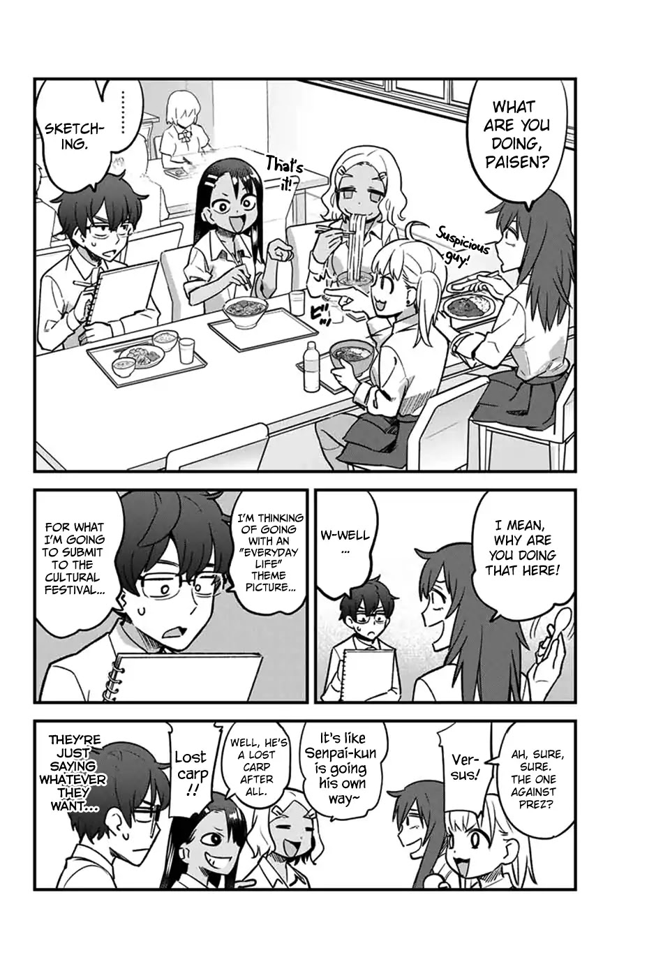 Please don't bully me, Nagatoro Chapter 42 page 6 - Chapter 42: You're underestimating this match aren't you, Senpai?