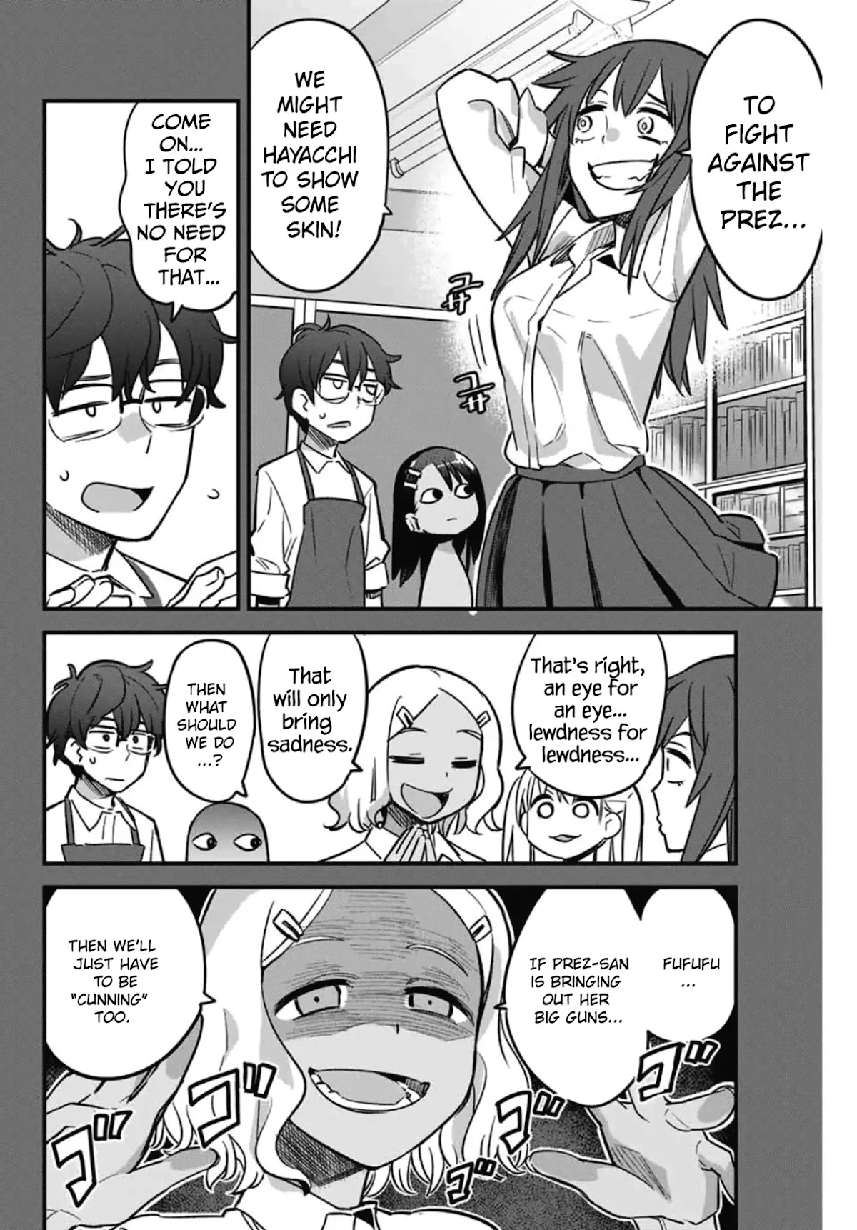 Please don't bully me, Nagatoro Chapter 43 page 12 - Chapter 43: You can definitely put up a good fight, Senpai!!