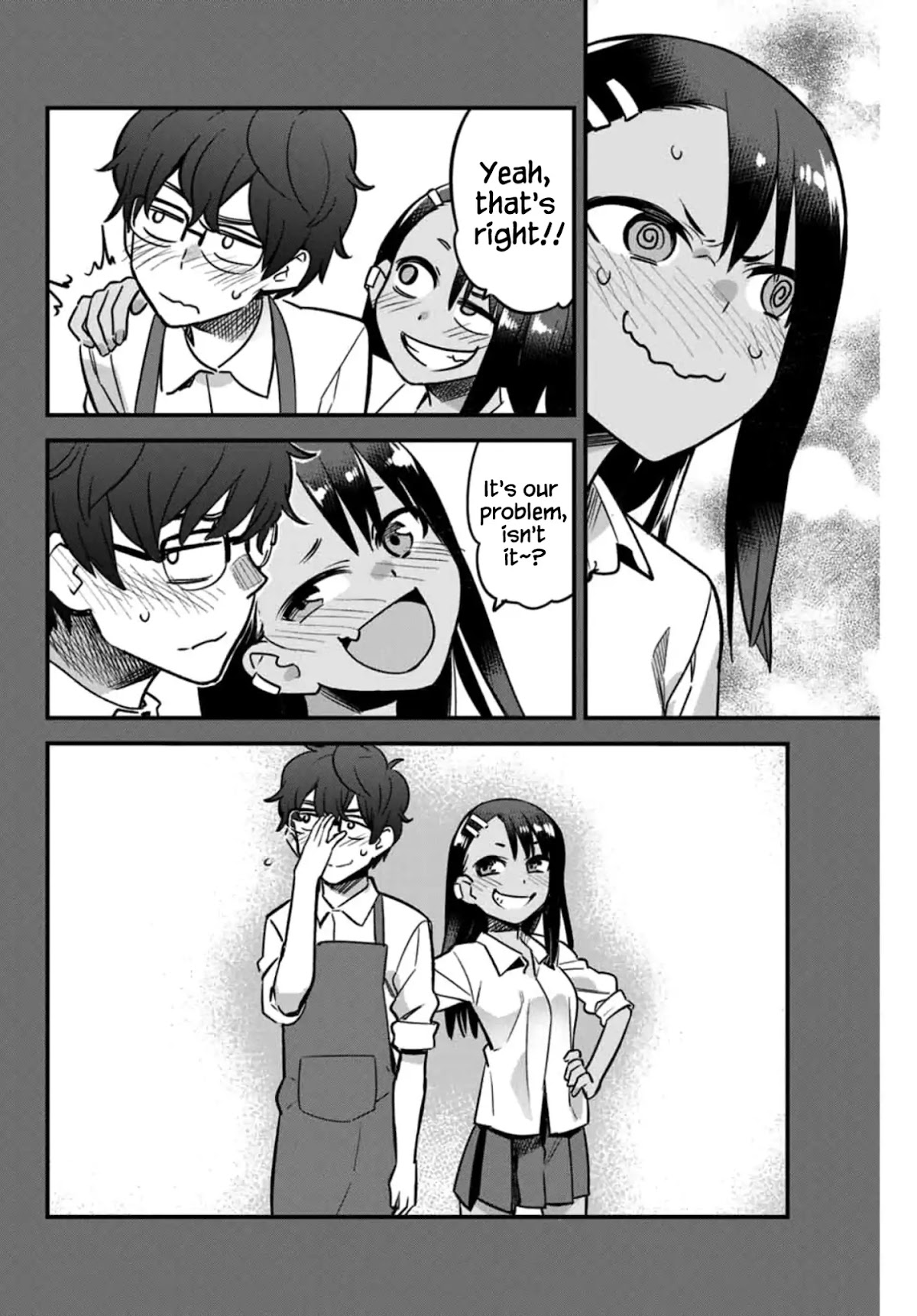 Please don't bully me, Nagatoro Chapter 43 page 14 - Chapter 43: You can definitely put up a good fight, Senpai!!