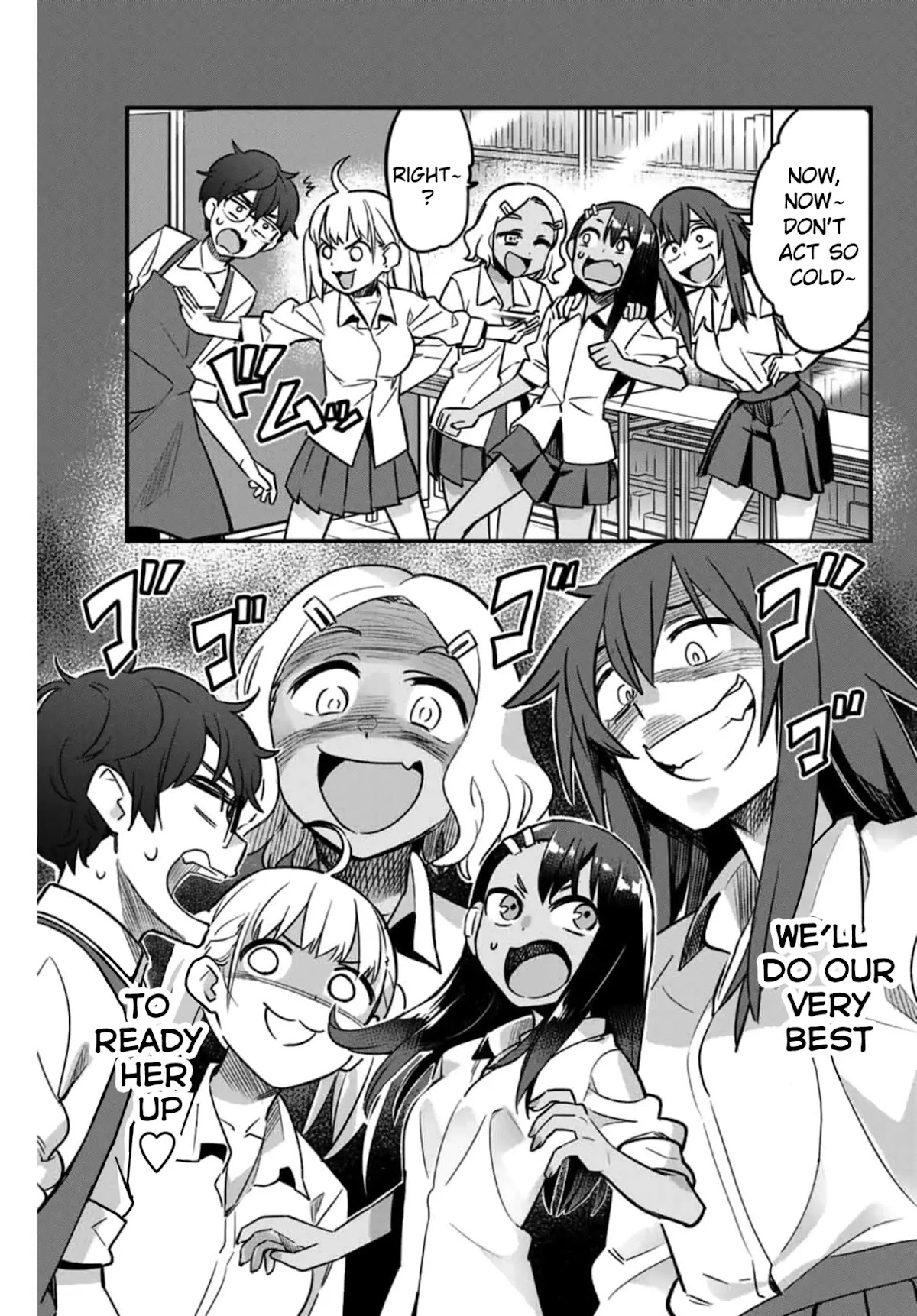 Please don't bully me, Nagatoro Chapter 43 page 15 - Chapter 43: You can definitely put up a good fight, Senpai!!