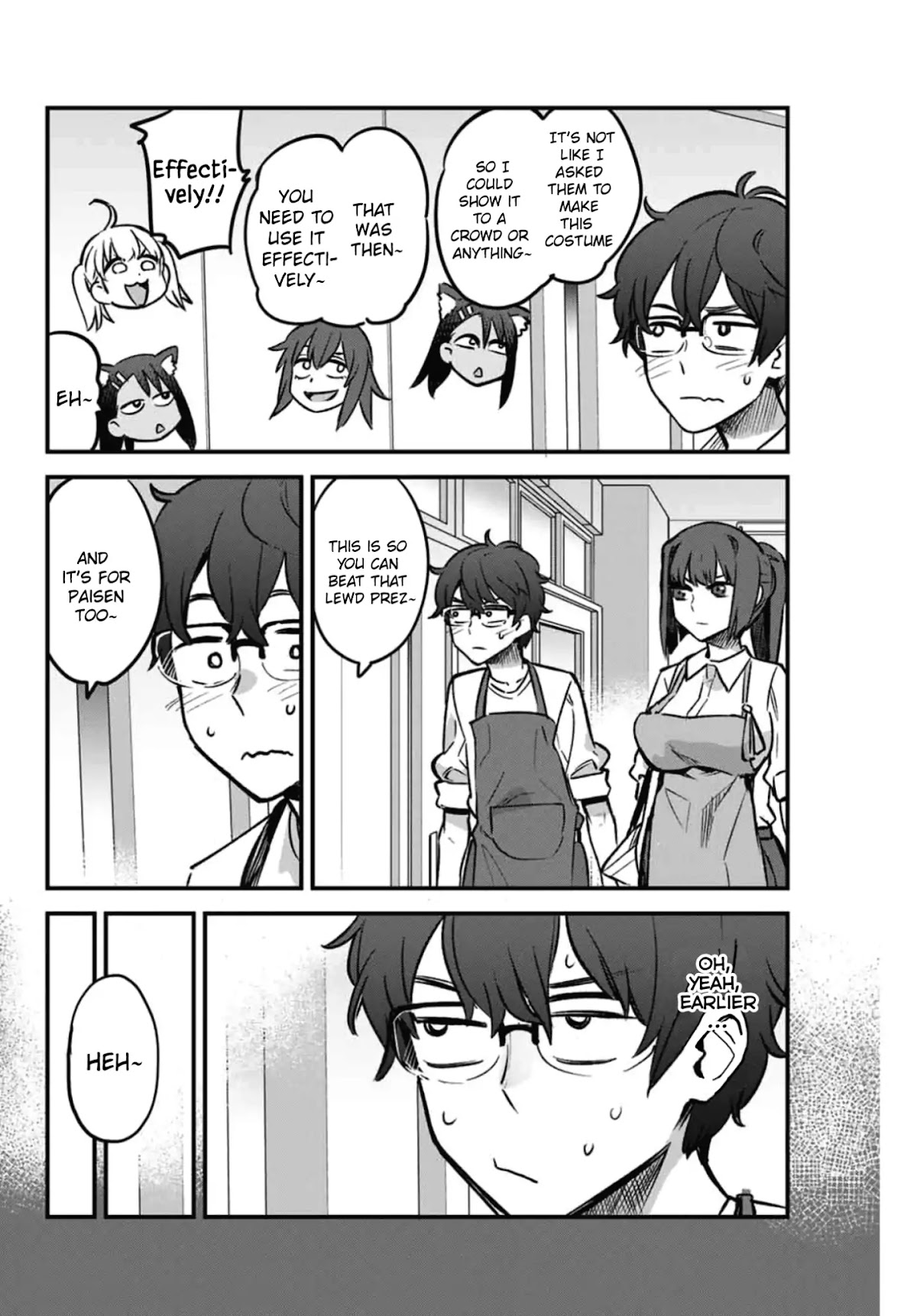 Please don't bully me, Nagatoro Chapter 43 page 4 - Chapter 43: You can definitely put up a good fight, Senpai!!