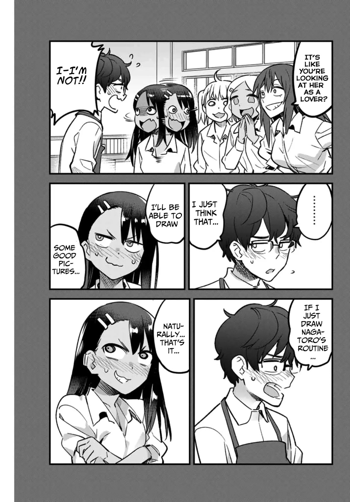 Please don't bully me, Nagatoro Chapter 43 page 7 - Chapter 43: You can definitely put up a good fight, Senpai!!