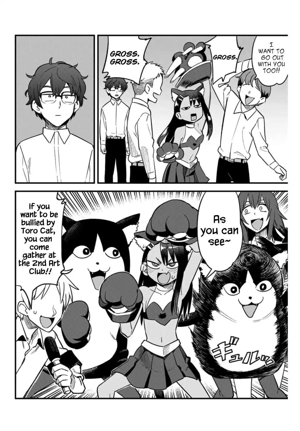 Please don't bully me, Nagatoro Chapter 44 page 10 - Chapter 44: Don't underestimate Toro Cat