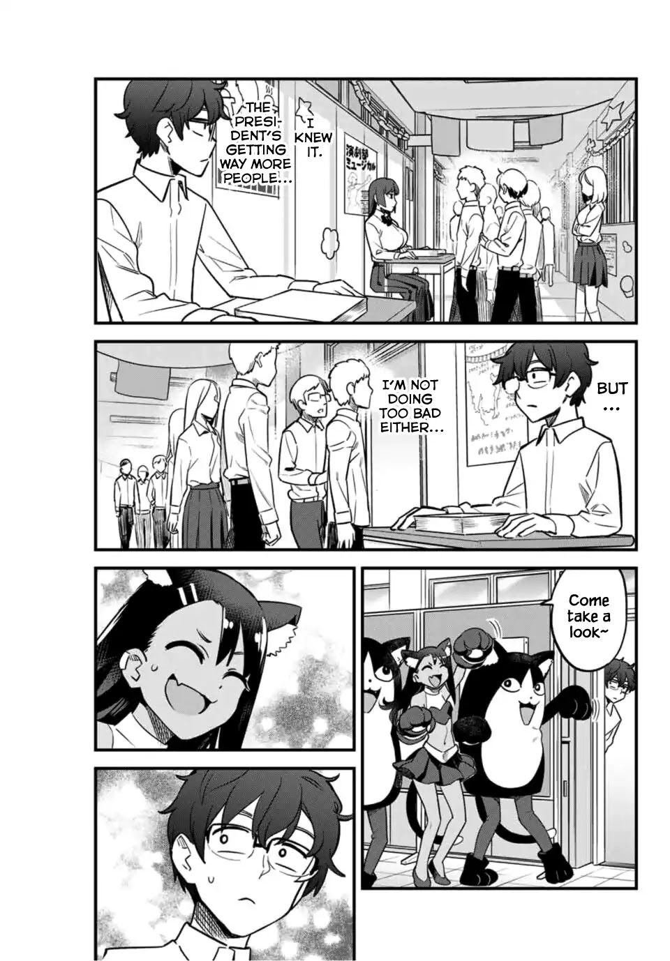 Please don't bully me, Nagatoro Chapter 44 page 13 - Chapter 44: Don't underestimate Toro Cat