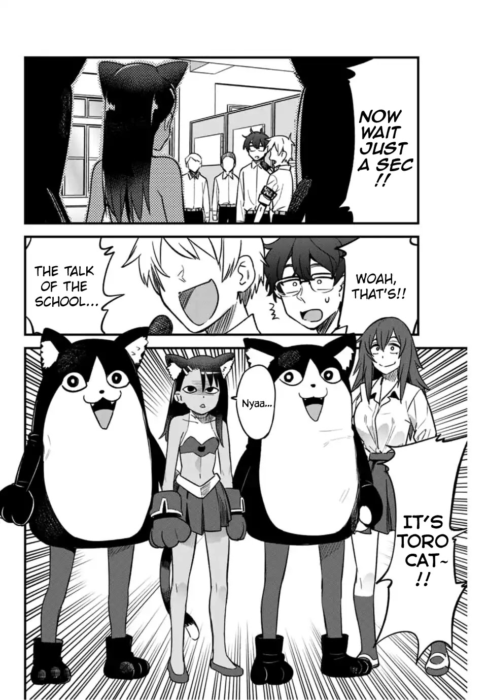 Please don't bully me, Nagatoro Chapter 44 page 4 - Chapter 44: Don't underestimate Toro Cat