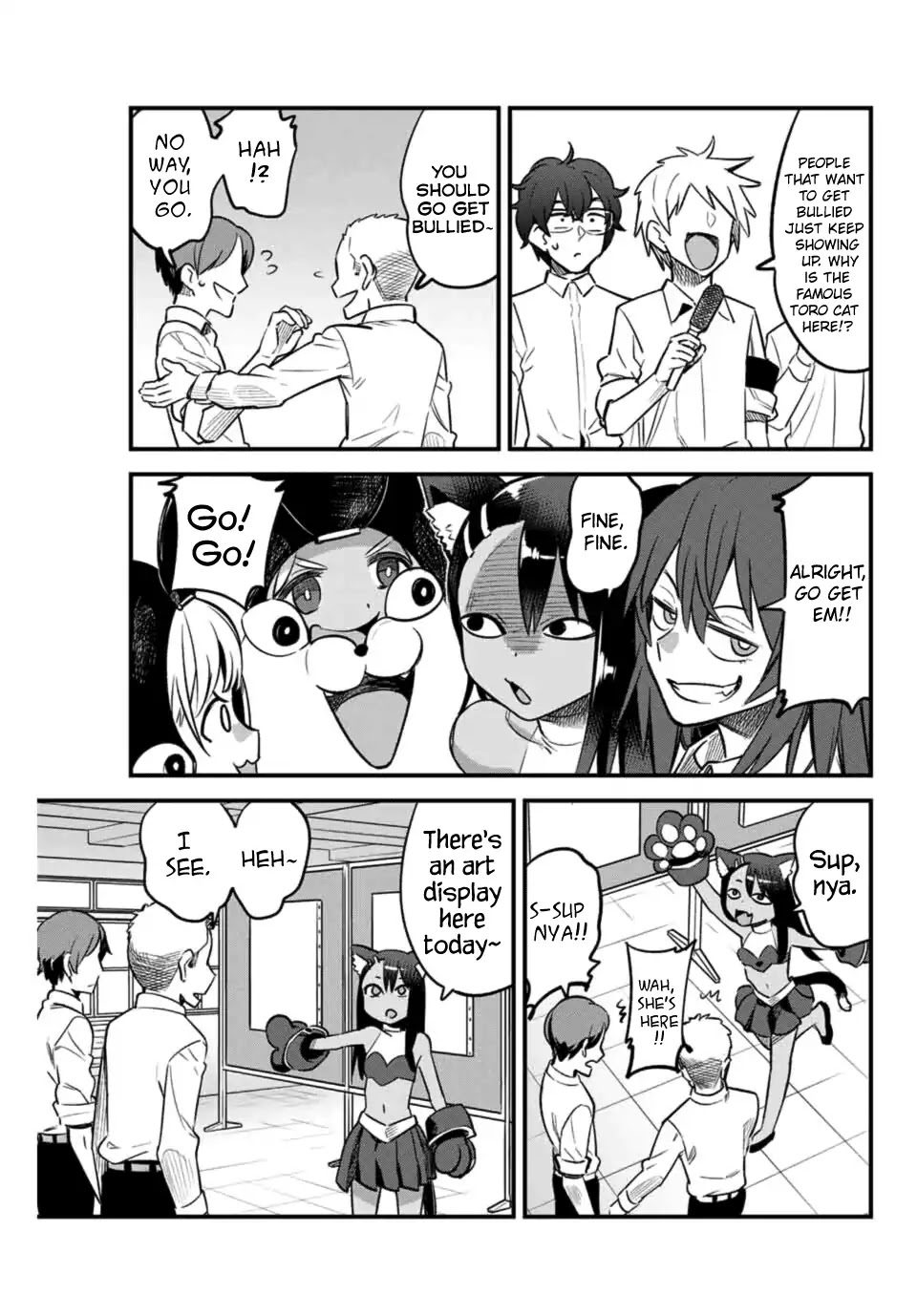 Please don't bully me, Nagatoro Chapter 44 page 7 - Chapter 44: Don't underestimate Toro Cat