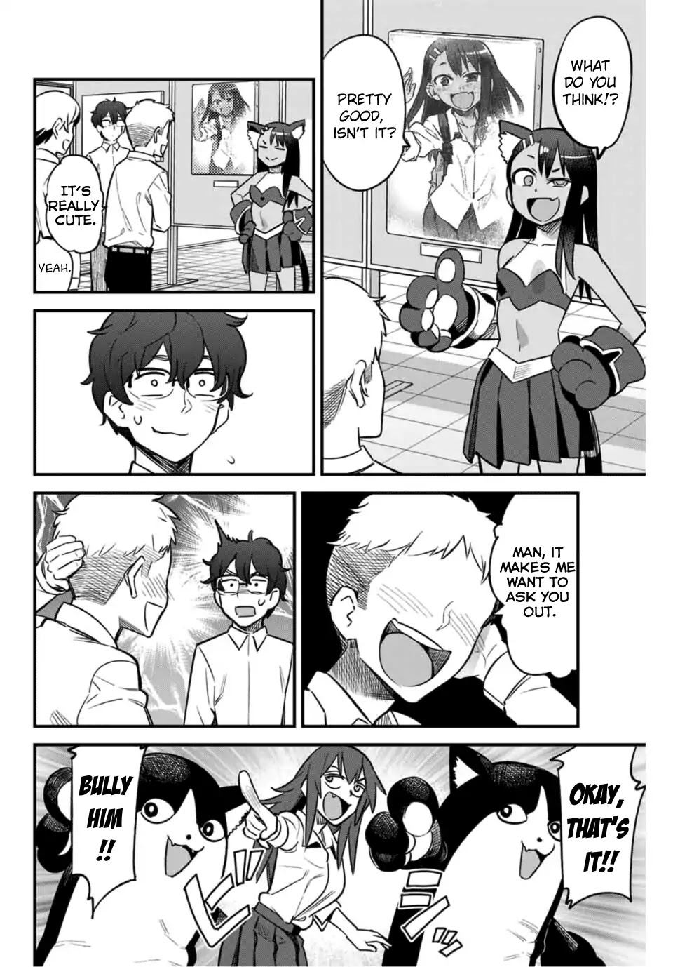 Please don't bully me, Nagatoro Chapter 44 page 8 - Chapter 44: Don't underestimate Toro Cat
