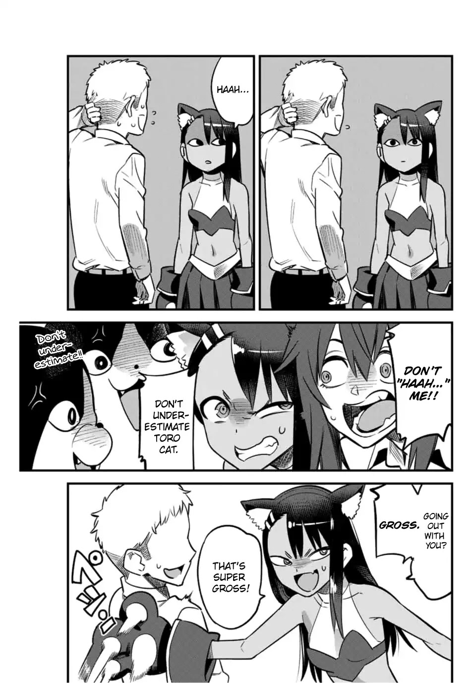 Please don't bully me, Nagatoro Chapter 44 page 9 - Chapter 44: Don't underestimate Toro Cat