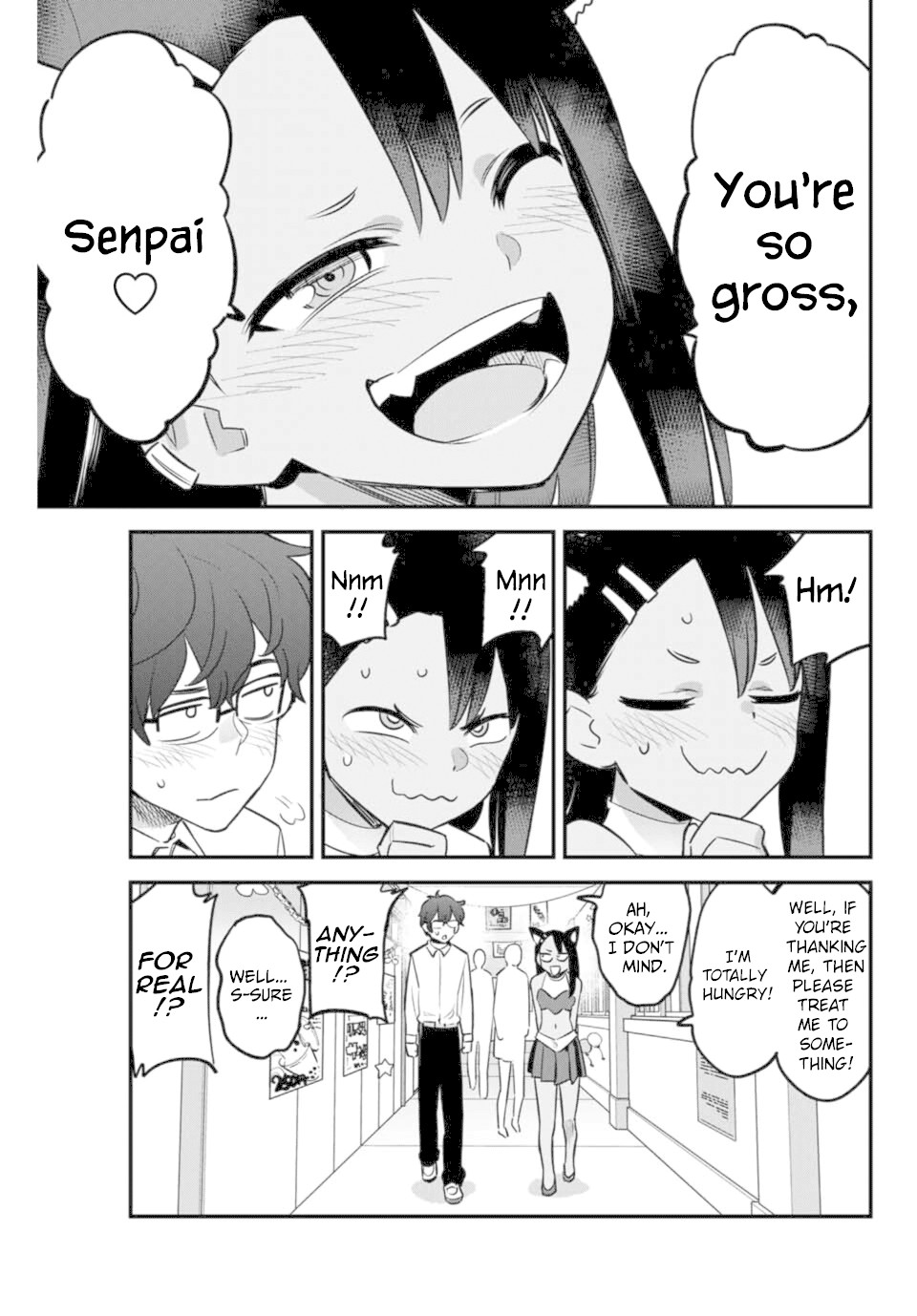 Please don't bully me, Nagatoro Chapter 45 page 15 - Chapter 45: Has Spring finally come for our unpopular Senpai~!?