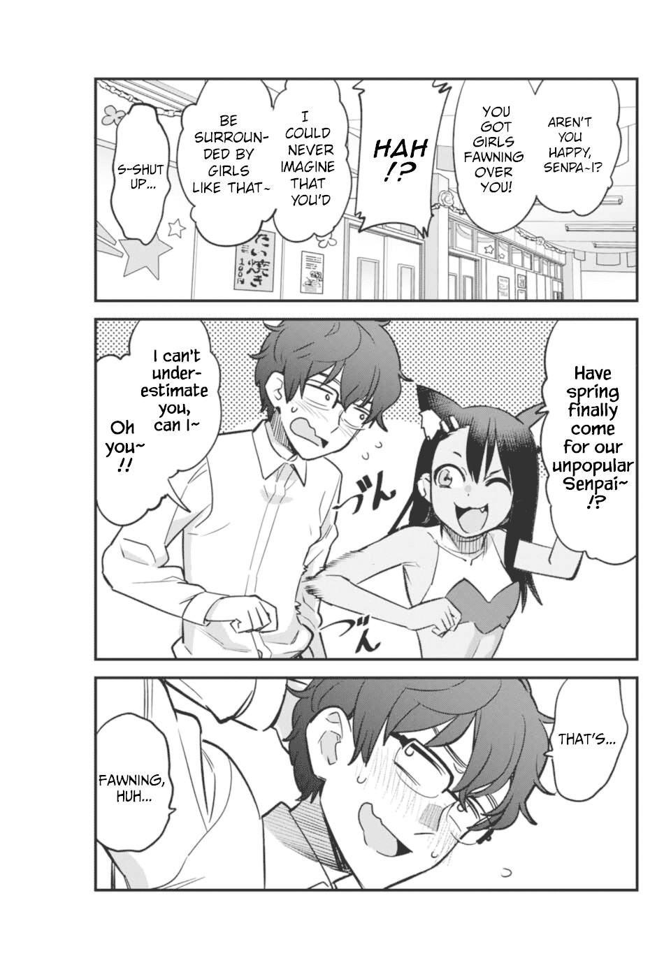 Please don't bully me, Nagatoro Chapter 45 page 7 - Chapter 45: Has Spring finally come for our unpopular Senpai~!?