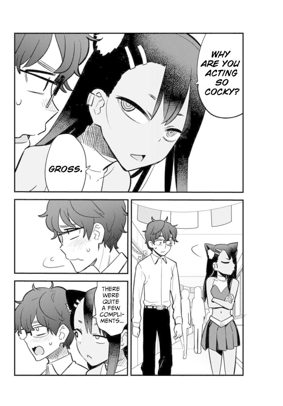 Please don't bully me, Nagatoro Chapter 45 page 8 - Chapter 45: Has Spring finally come for our unpopular Senpai~!?