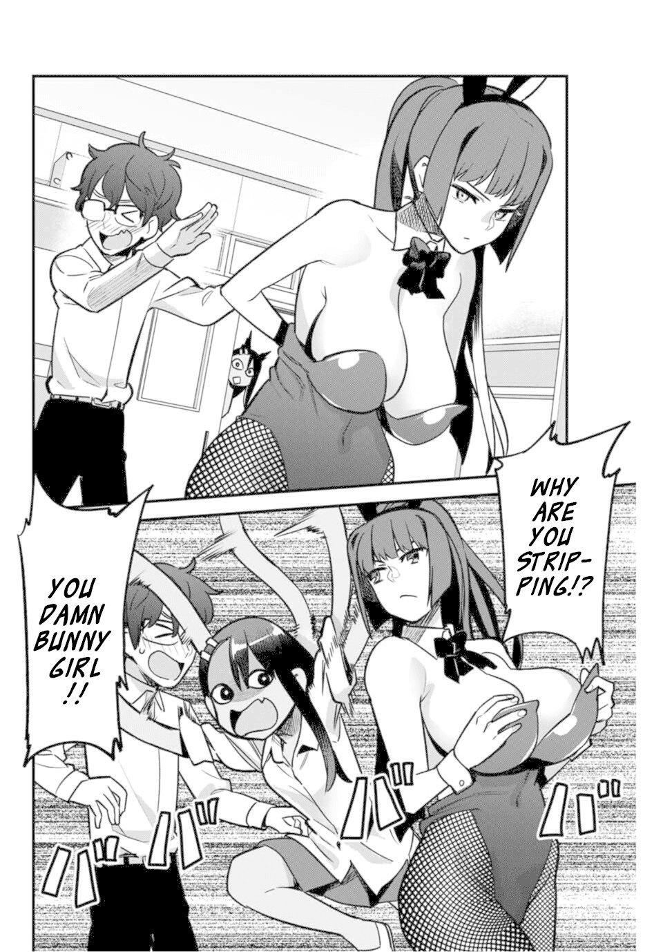 Please don't bully me, Nagatoro Chapter 46 page 10 - Chapter 46: She's saying there's "love," Senpai.