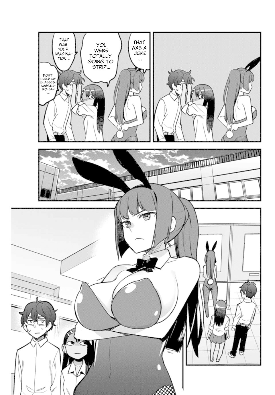 Please don't bully me, Nagatoro Chapter 46 page 11 - Chapter 46: She's saying there's "love," Senpai.