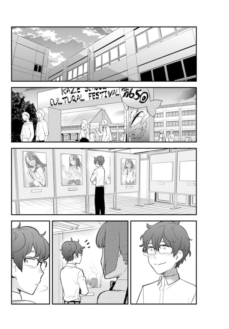 Please don't bully me, Nagatoro Chapter 46 page 6 - Chapter 46: She's saying there's "love," Senpai.