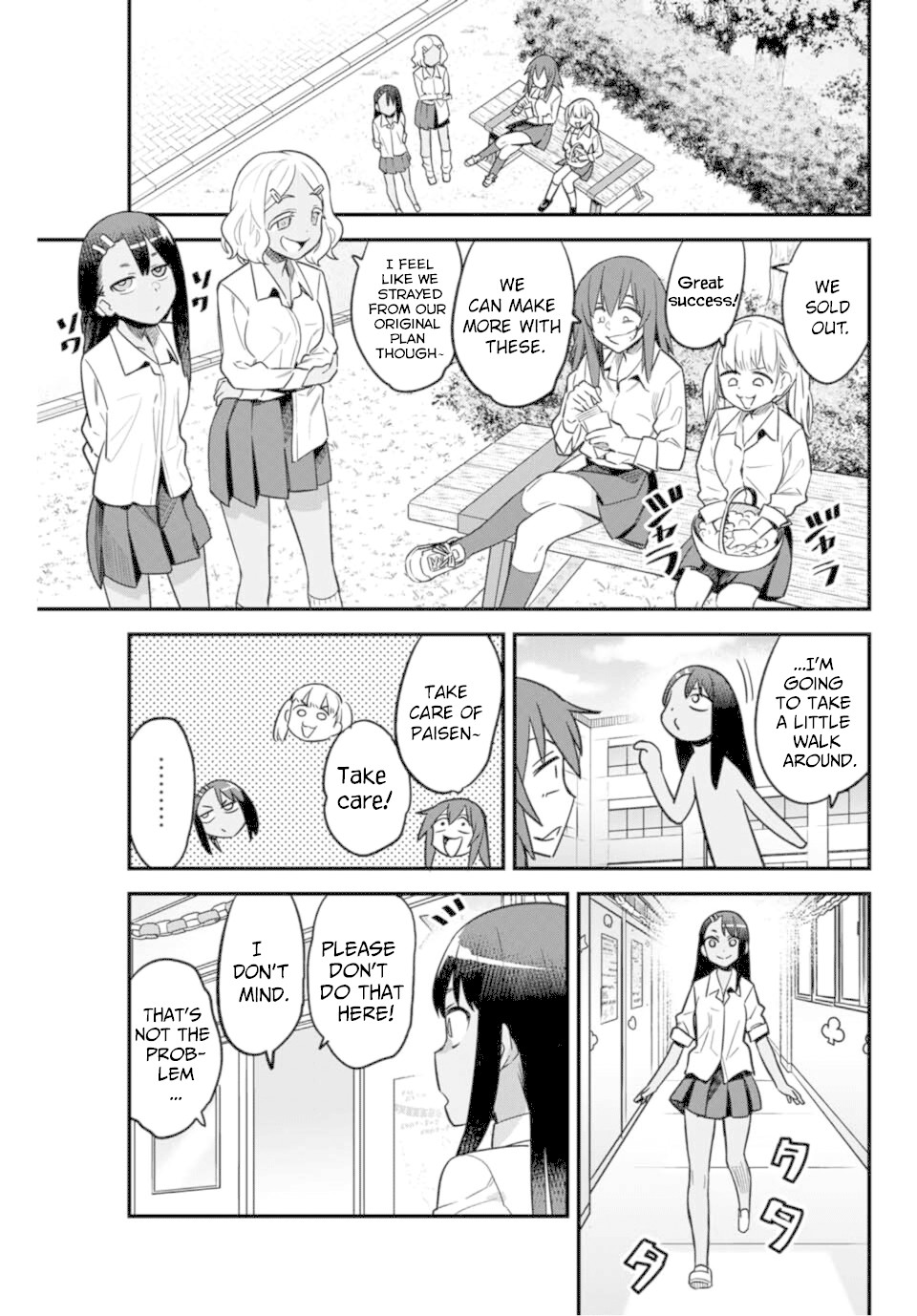 Please don't bully me, Nagatoro Chapter 46 page 9 - Chapter 46: She's saying there's "love," Senpai.