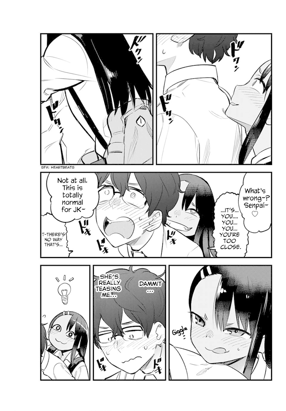 Please don't bully me, Nagatoro Chapter 47 page 11 - Chapter 47: We're close after all~