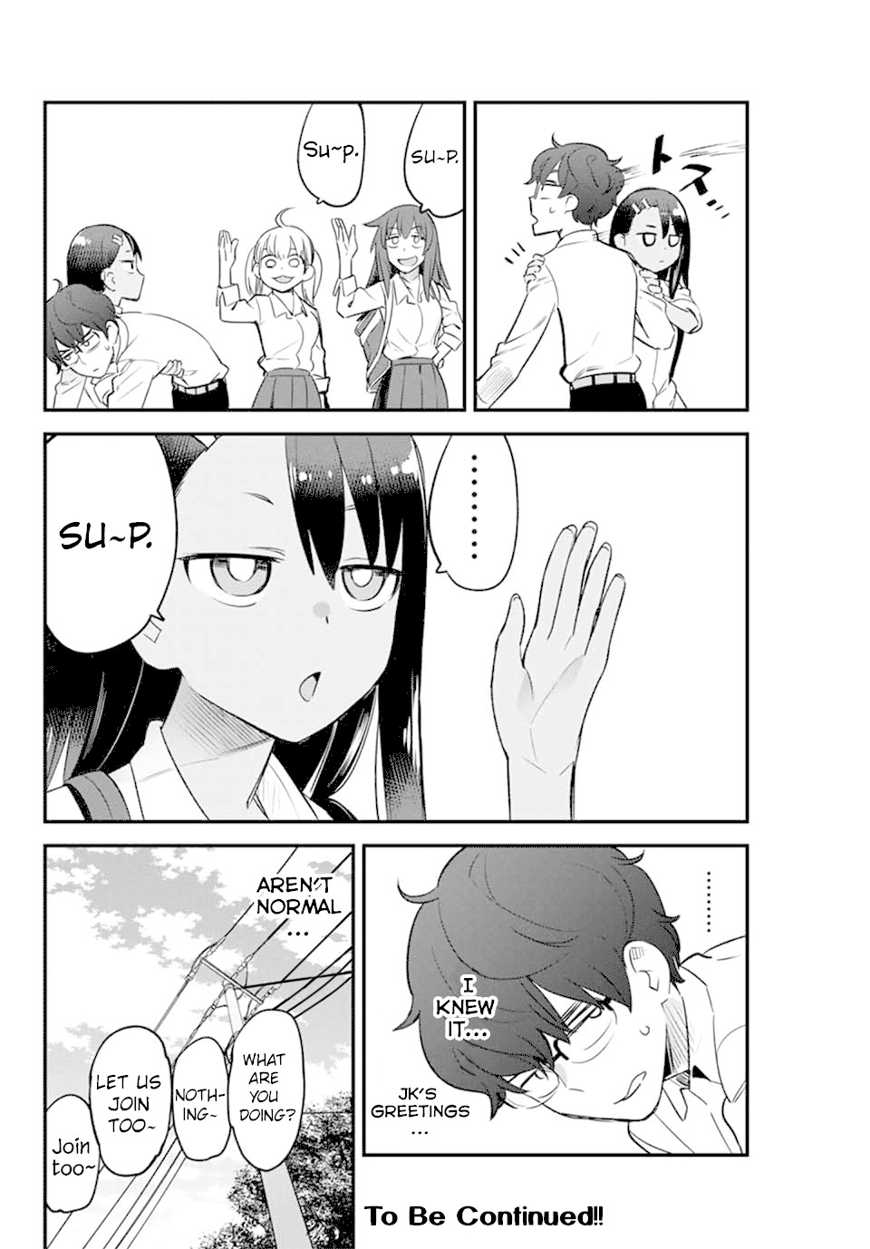 Please don't bully me, Nagatoro Chapter 47 page 22 - Chapter 47: We're close after all~