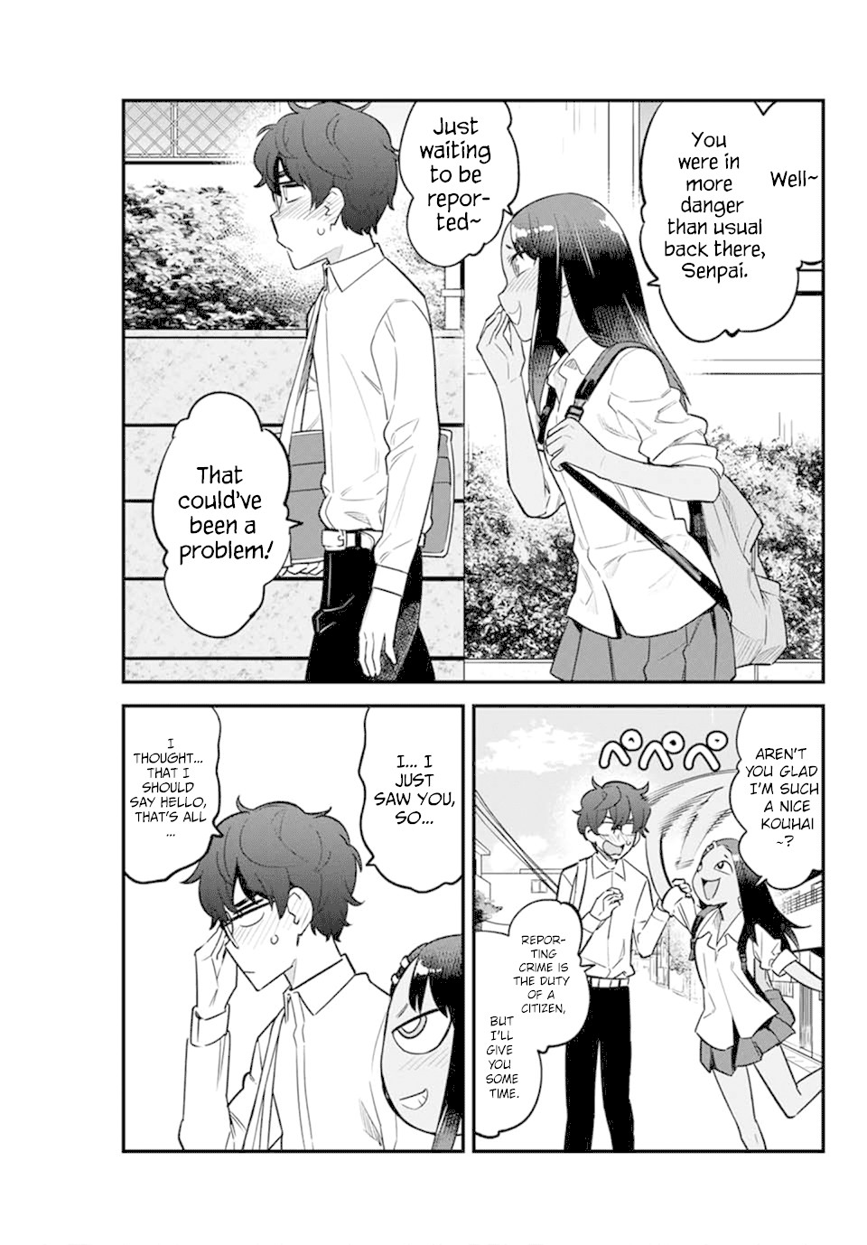 Please don't bully me, Nagatoro Chapter 47 page 5 - Chapter 47: We're close after all~