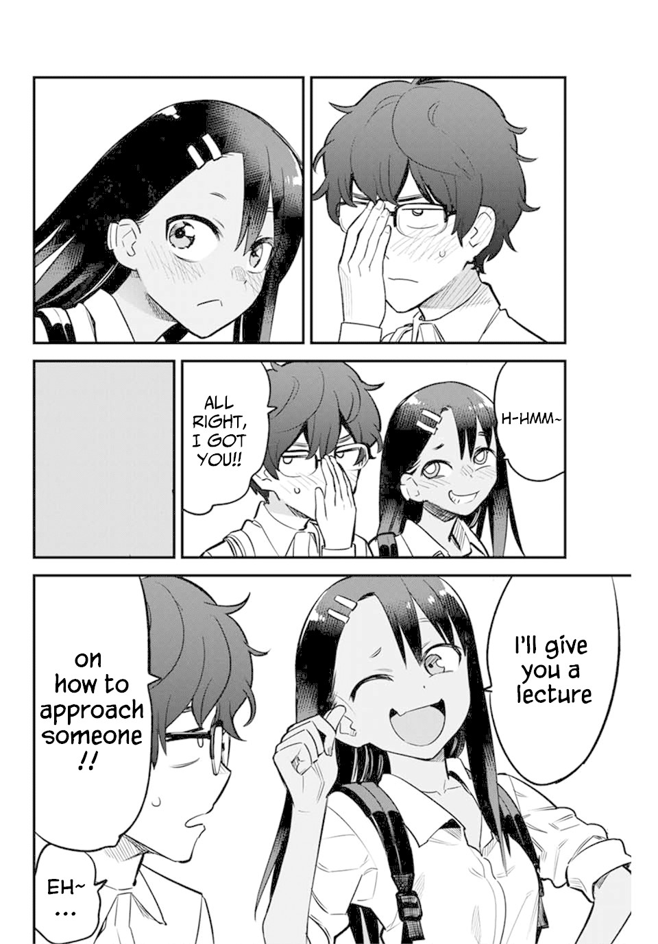 Please don't bully me, Nagatoro Chapter 47 page 6 - Chapter 47: We're close after all~