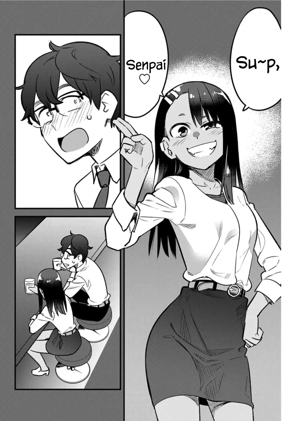 Please don't bully me, Nagatoro Chapter 48 page 12 - Chapter 48: It's a realistic prediction of your future, Senpai