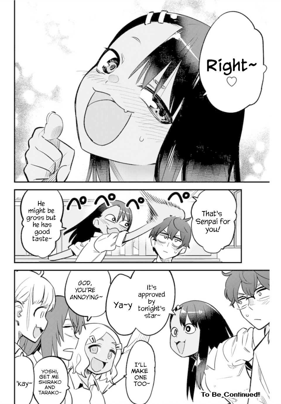 Please don't bully me, Nagatoro Chapter 49 page 16 - Chapter 49: You're the main character!