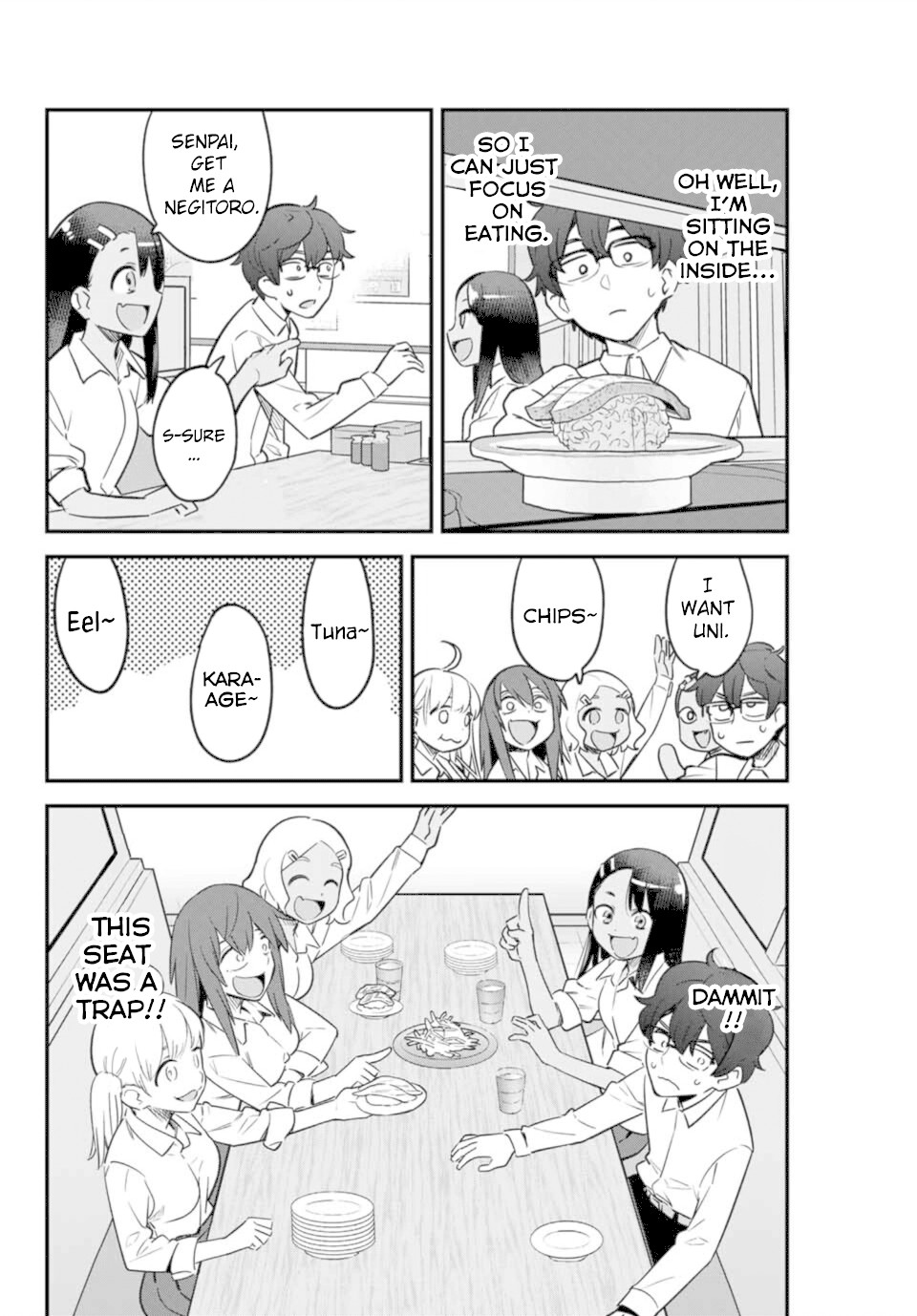 Please don't bully me, Nagatoro Chapter 49 page 4 - Chapter 49: You're the main character!