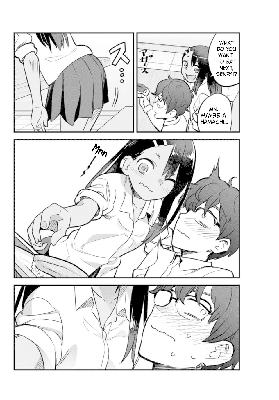 Please don't bully me, Nagatoro Chapter 49 page 6 - Chapter 49: You're the main character!