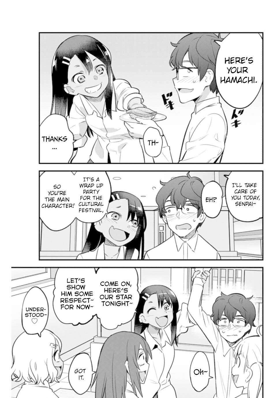 Please don't bully me, Nagatoro Chapter 49 page 7 - Chapter 49: You're the main character!