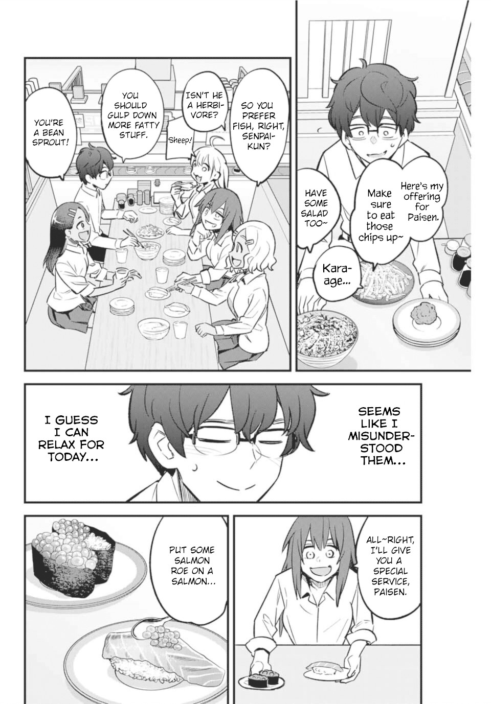 Please don't bully me, Nagatoro Chapter 49 page 8 - Chapter 49: You're the main character!