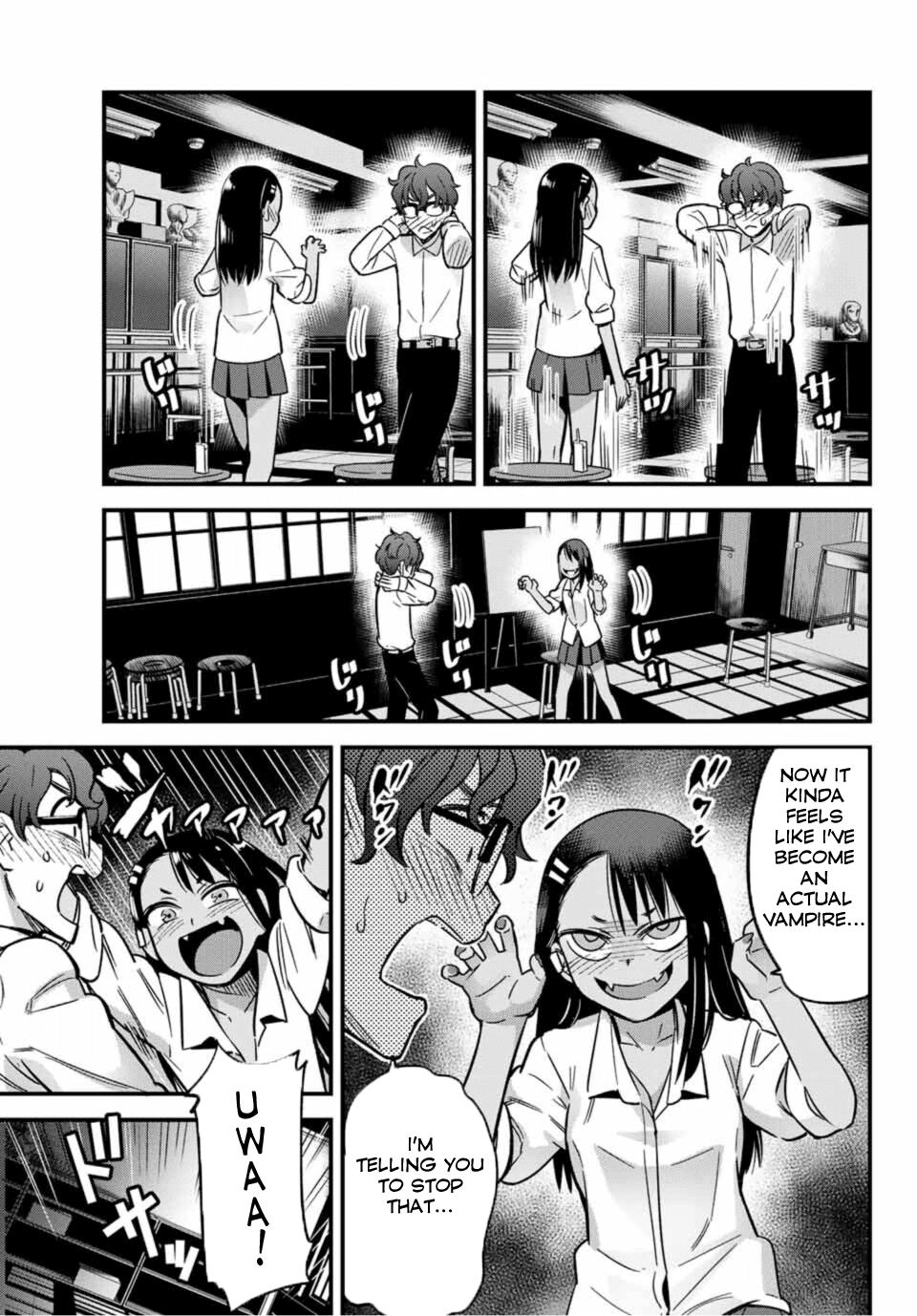 Please don't bully me, Nagatoro Chapter 5 page 9 - Chapter 5: "Please Brush Your Teeth, Senpai"