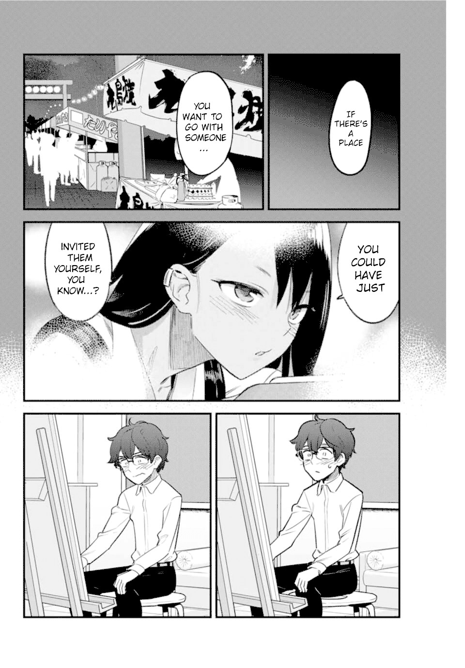 Please don't bully me, Nagatoro Chapter 50 page 10 - Chapter 50: You're inviting me, Senpai!?