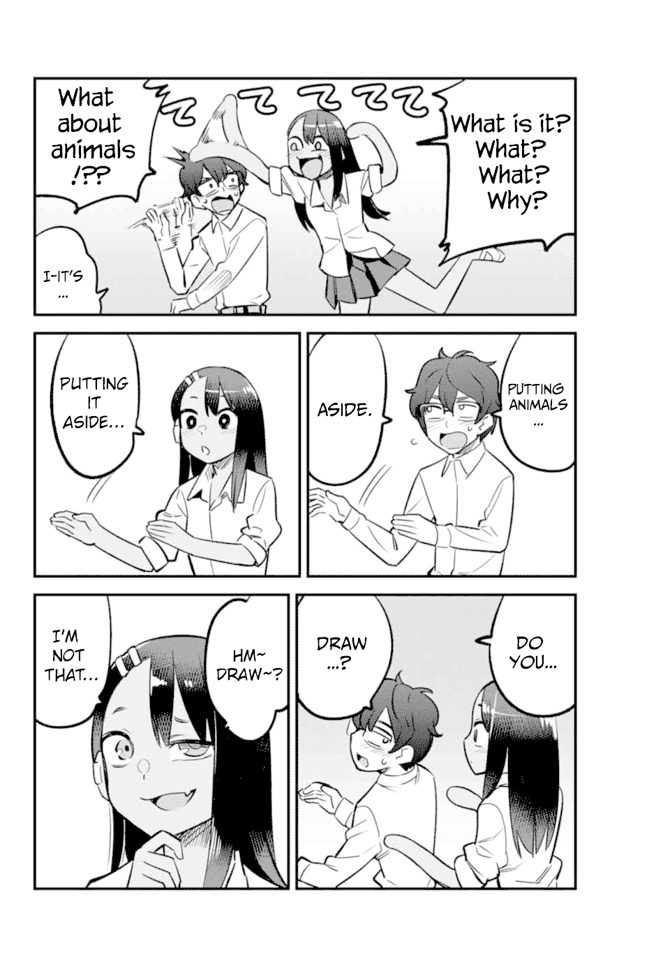 Please don't bully me, Nagatoro Chapter 50 page 12 - Chapter 50: You're inviting me, Senpai!?