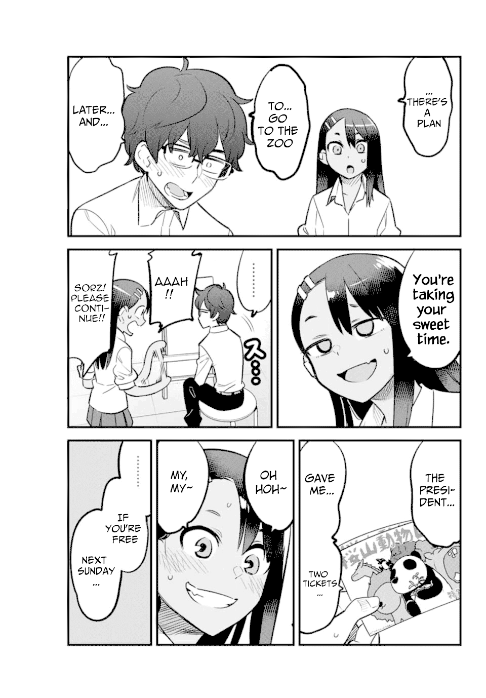 Please don't bully me, Nagatoro Chapter 50 page 15 - Chapter 50: You're inviting me, Senpai!?