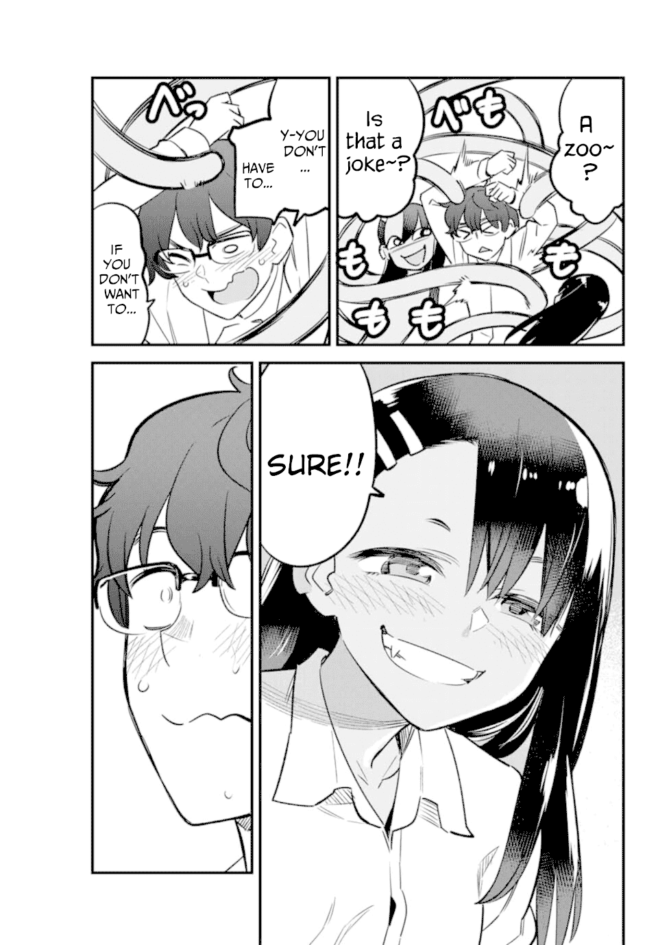 Please don't bully me, Nagatoro Chapter 50 page 17 - Chapter 50: You're inviting me, Senpai!?