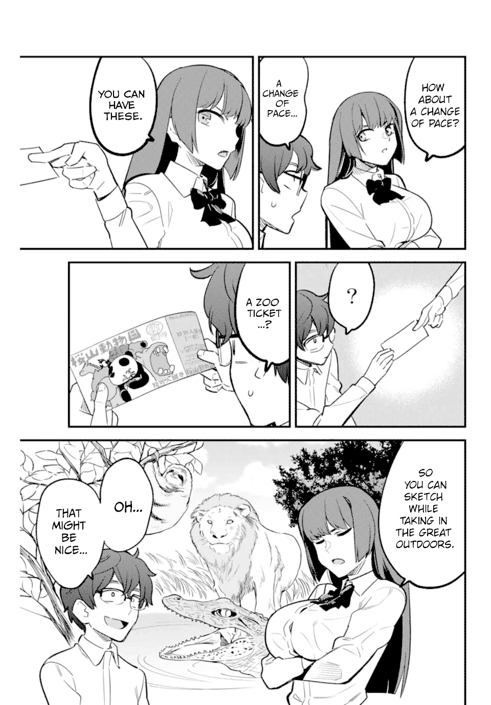 Please don't bully me, Nagatoro Chapter 50 page 3 - Chapter 50: You're inviting me, Senpai!?