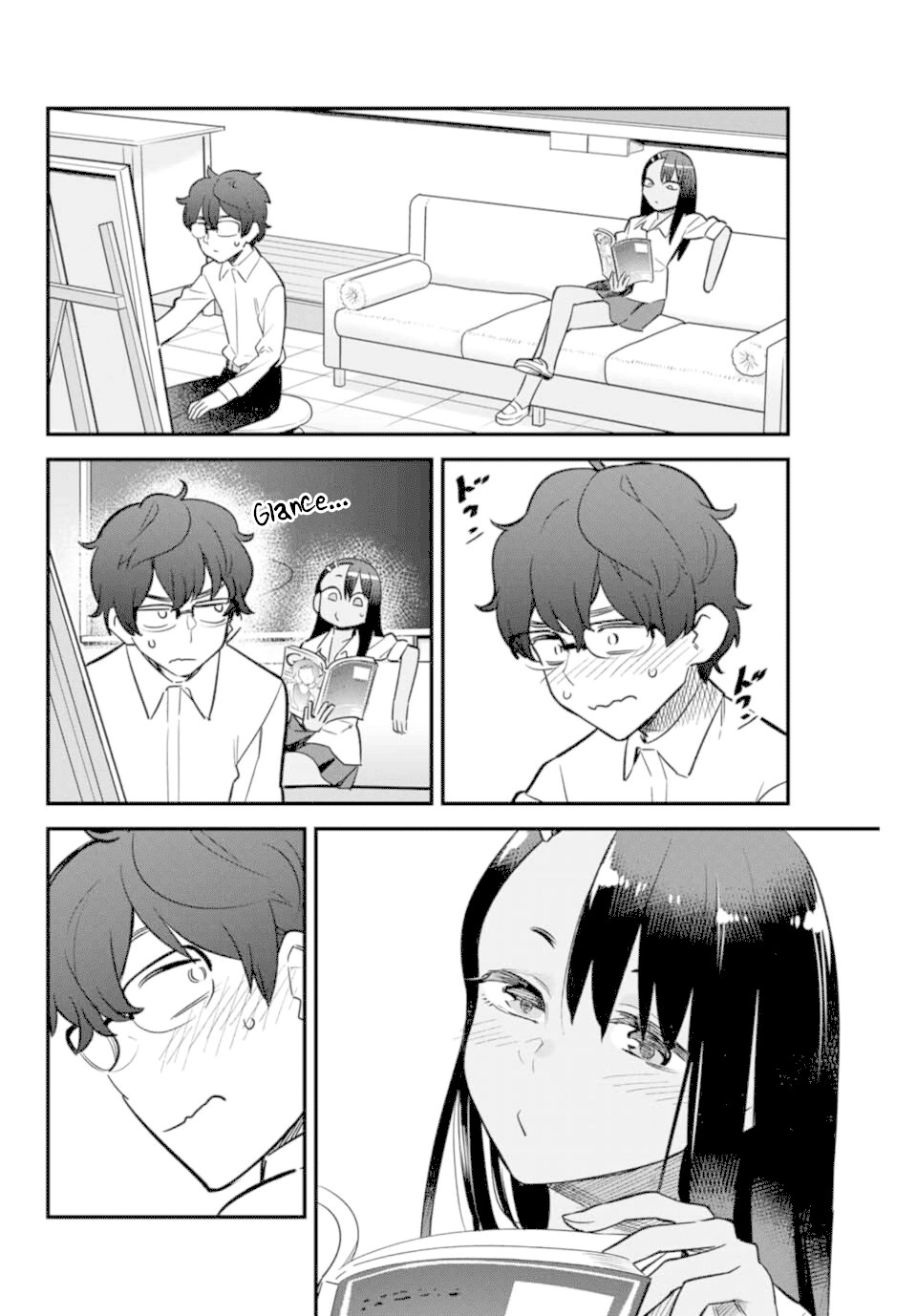 Please don't bully me, Nagatoro Chapter 50 page 8 - Chapter 50: You're inviting me, Senpai!?