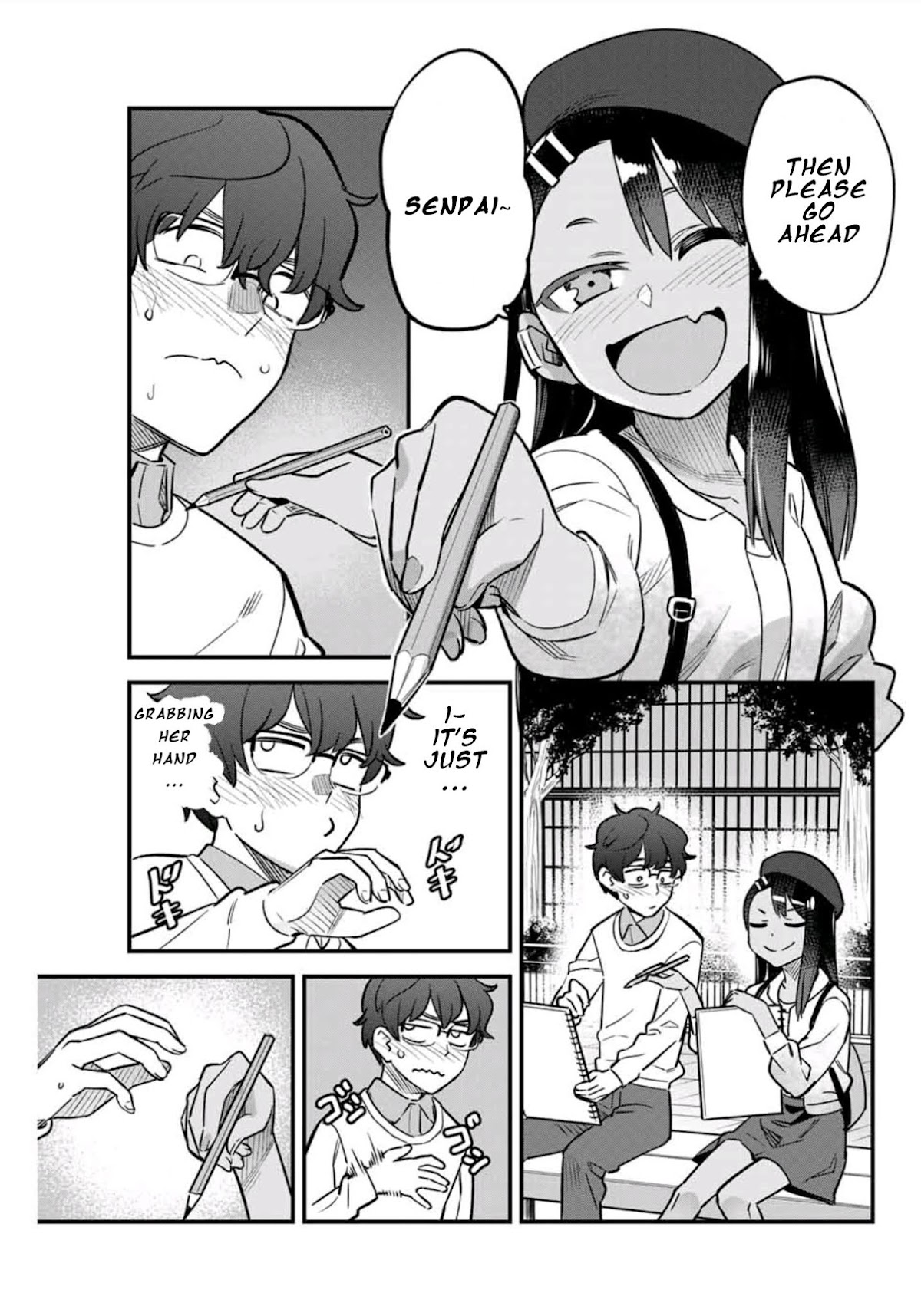 Please don't bully me, Nagatoro Chapter 51 page 10 - Chapter 51: Give Me A Hand and Teach Me Everything, Senpai