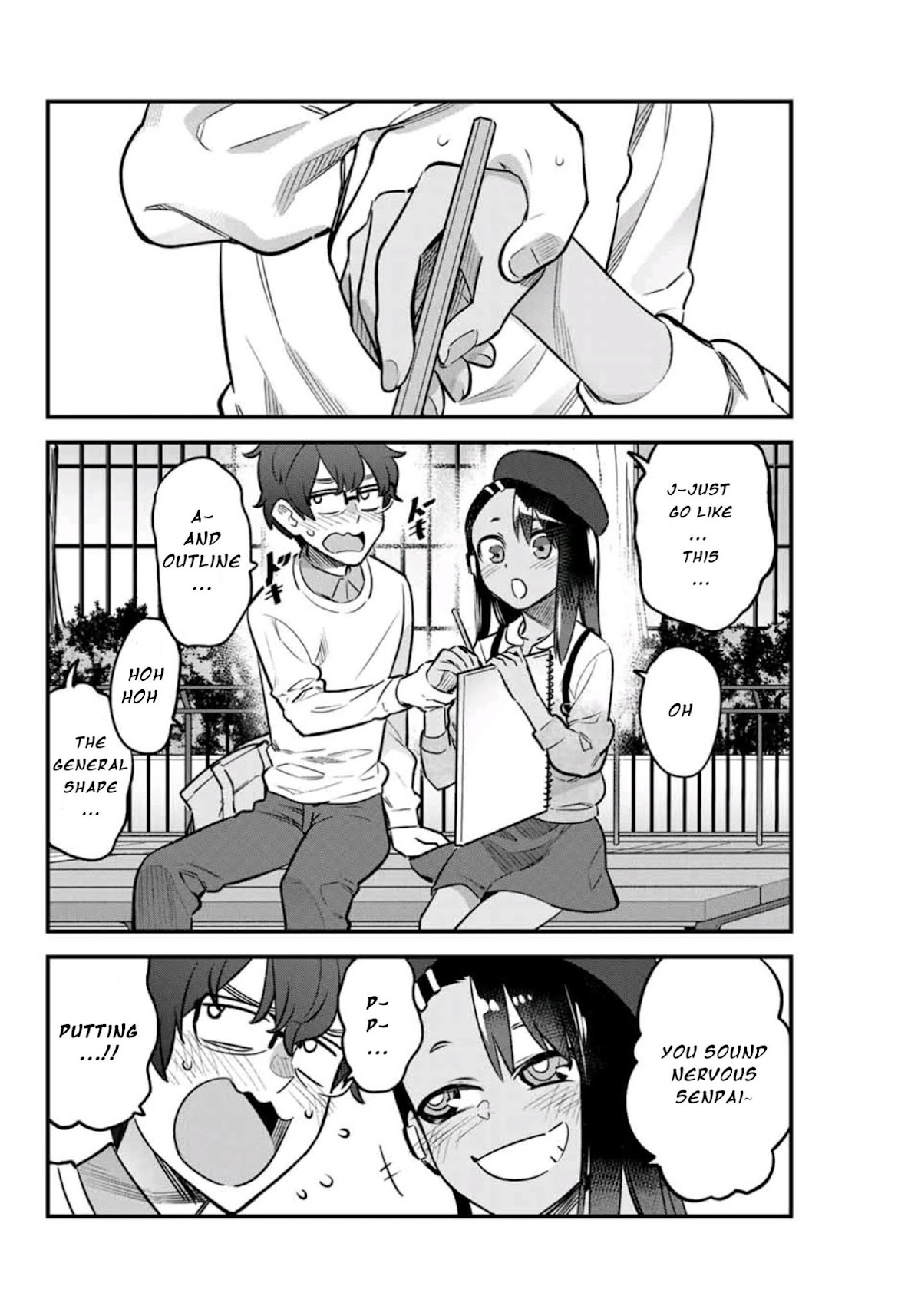Please don't bully me, Nagatoro Chapter 51 page 11 - Chapter 51: Give Me A Hand and Teach Me Everything, Senpai