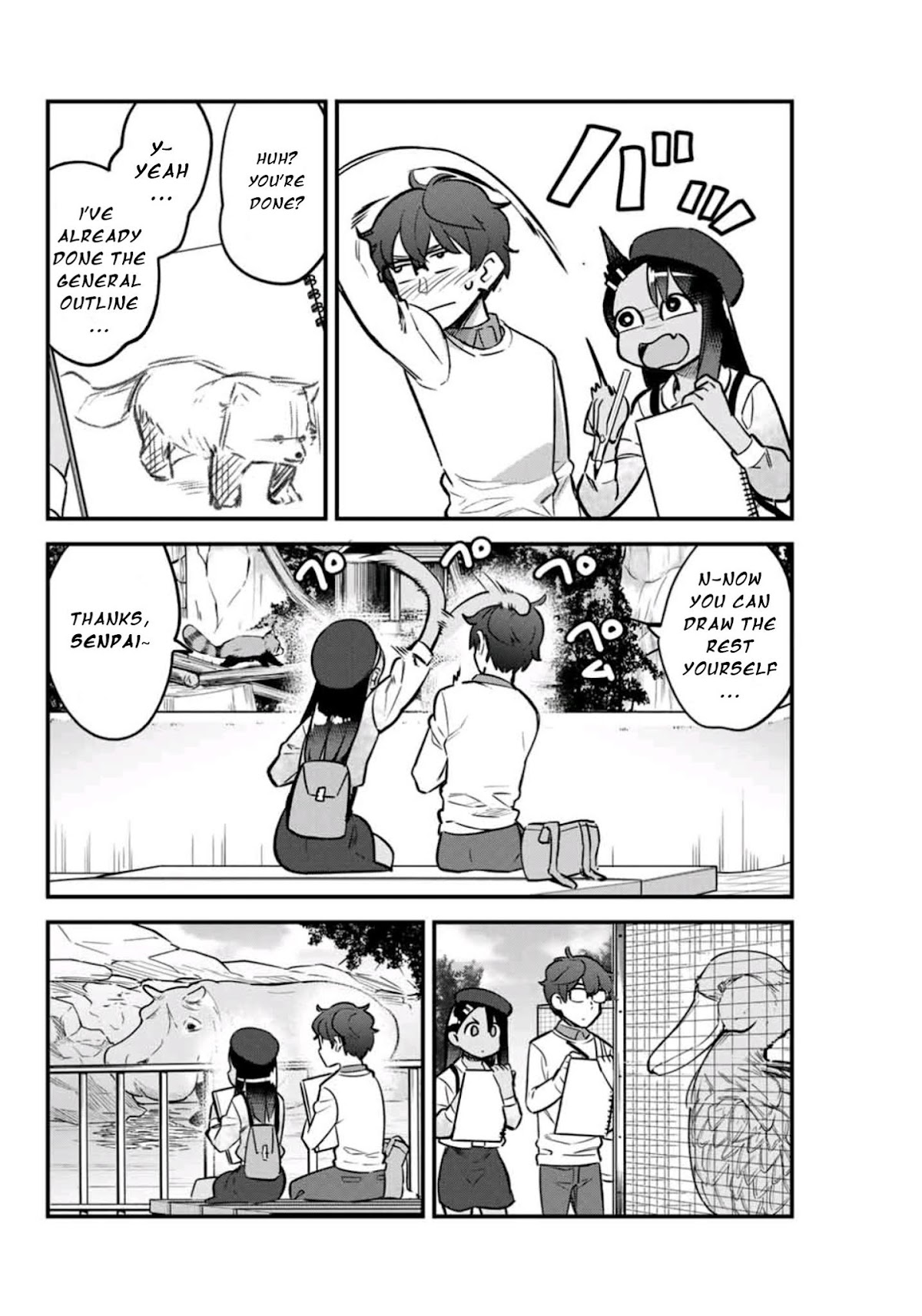 Please don't bully me, Nagatoro Chapter 51 page 13 - Chapter 51: Give Me A Hand and Teach Me Everything, Senpai