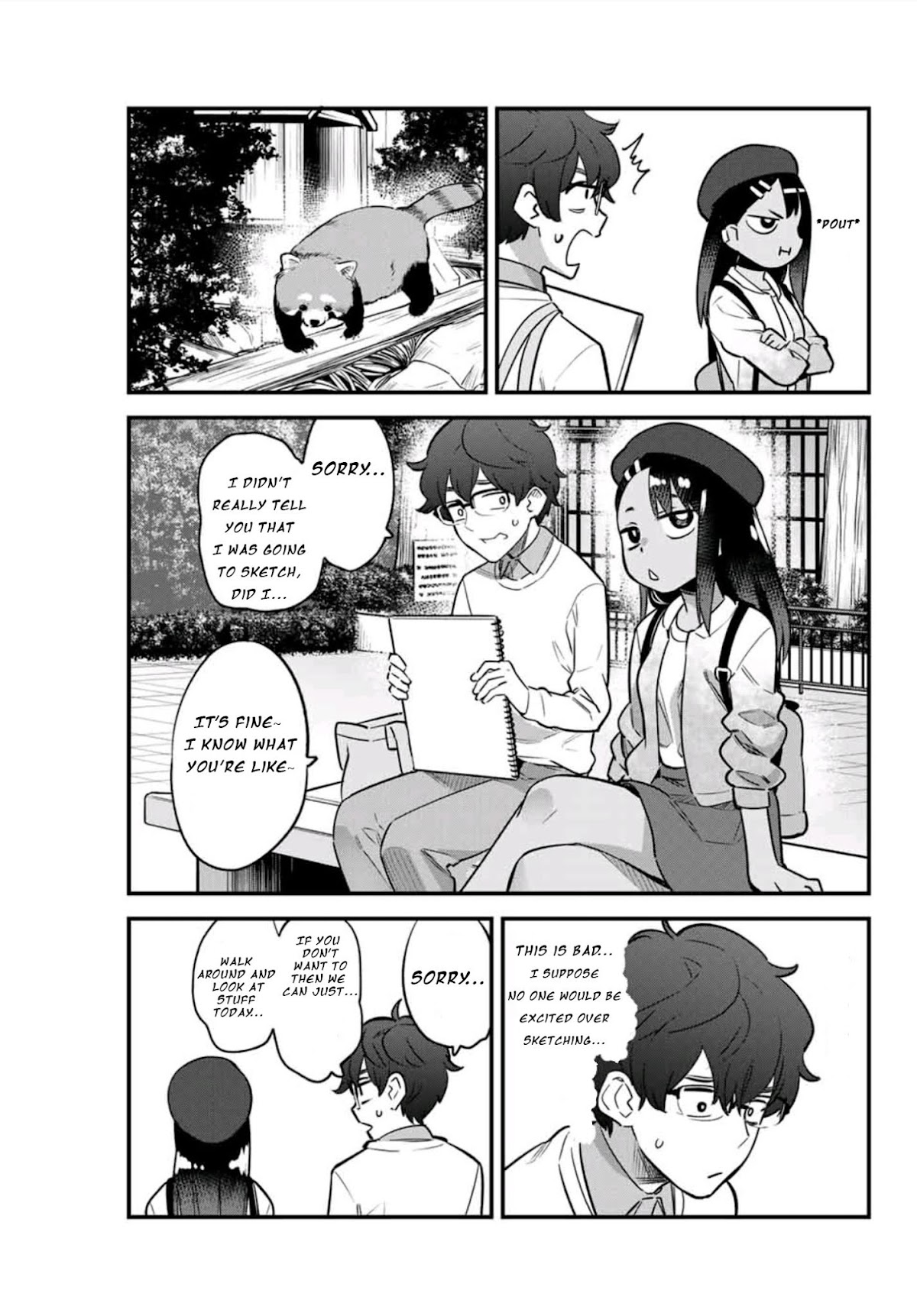 Please don't bully me, Nagatoro Chapter 51 page 4 - Chapter 51: Give Me A Hand and Teach Me Everything, Senpai