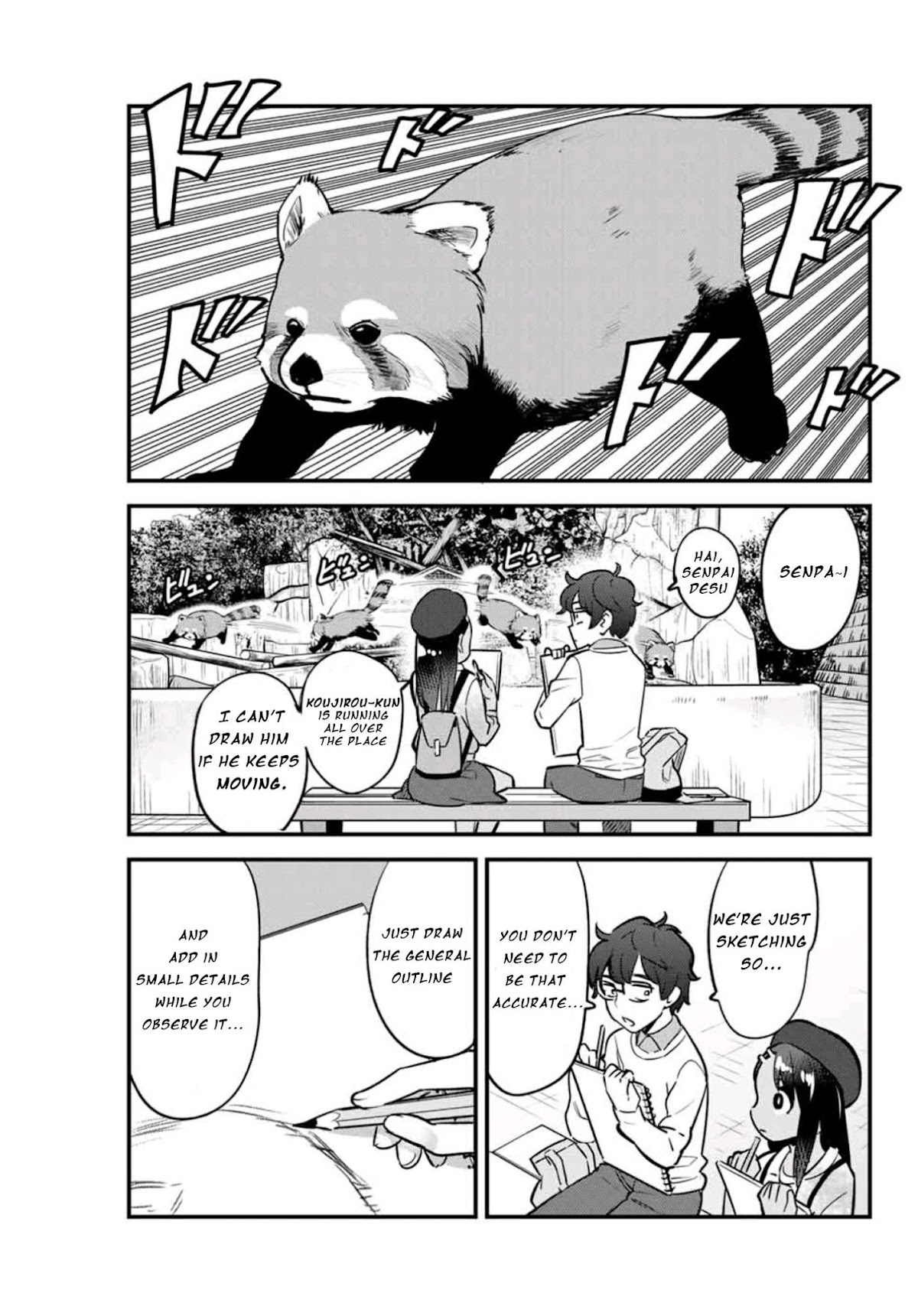 Please don't bully me, Nagatoro Chapter 51 page 6 - Chapter 51: Give Me A Hand and Teach Me Everything, Senpai